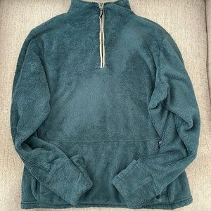 North Face women’s fleece half zip XL